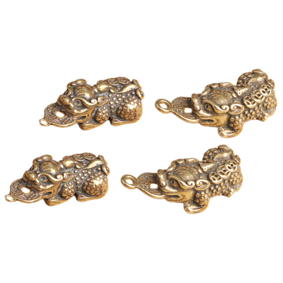 8Pz Ciondoli A Forma Animale Per Portachiavi Diy-image