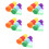 10Set Colorata Per Decorazioni Festa E -Da-Te 7