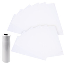 250Pz Shrink Wrap Bianco Per Sublimazione Tumbler, Lavabile E