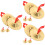 3Paia Mini Piatti in Rame, Strumento Musicale Per Bambini Creativi 6