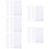 250Pz Shrink Wrap Bianco Per Sublimazione Tumbler, Lavabile E 11