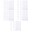 250Pz Shrink Wrap Bianco Per Sublimazione Tumbler, Lavabile E 7