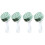 4Pz Bouquet Da Sposa Verde Per Composizioni Floreali 2