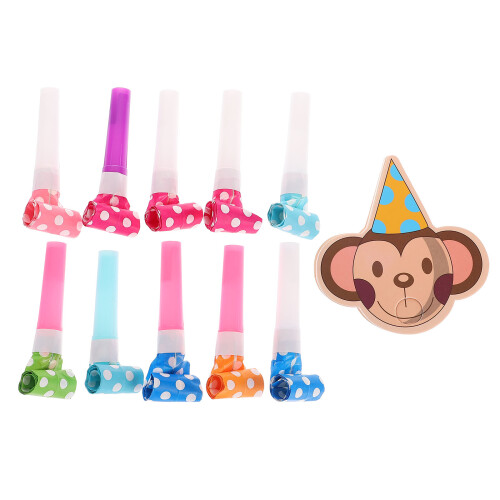 50Set Party Horns Multicolor Noisemakers Soffiatori Per Bambini 1