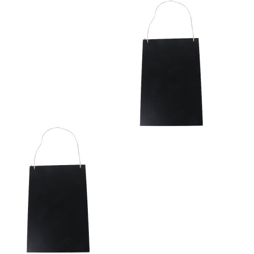 2Pz Lavagna Decorativa Nero Per Matrimoni E Casa 2
