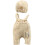 1Set Beige in Con Bretelle E Cappello 1