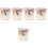 5Set Vows E Buste Per Decorazione Con E Carta Resistente 4
