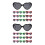 20Pz Occhiali Sole Resistente 6