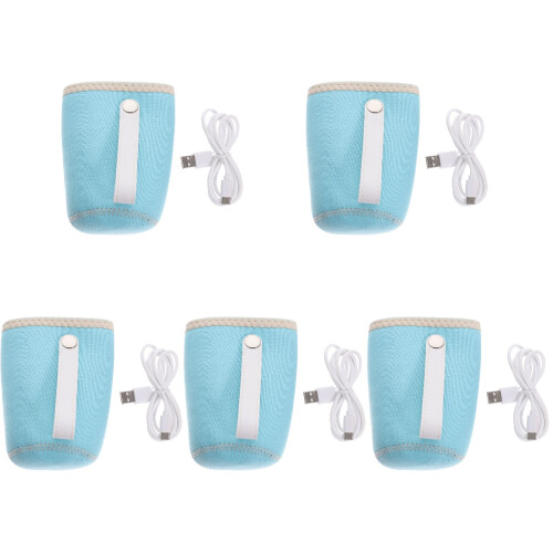 5Pz Scaldabiberon Portatile USB Per Latte E 1