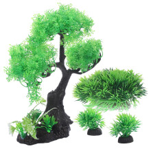 2Set Piante Verdi Per Decorazione