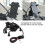 Universaler Motorradtelefonhalter mit USB-Ladegerät, Schwarz 14