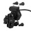 Universaler Motorradtelefonhalter mit USB-Ladegerät, Schwarz 16