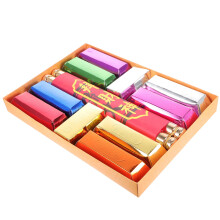 2Sets Kleurrijke Papier Gouden Ingot Voor Traditionele Offers Festival