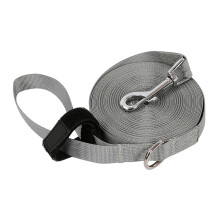3Szt Nylonowa Smycz Dla Szara Z Mocnym Metalowym Zaczepem