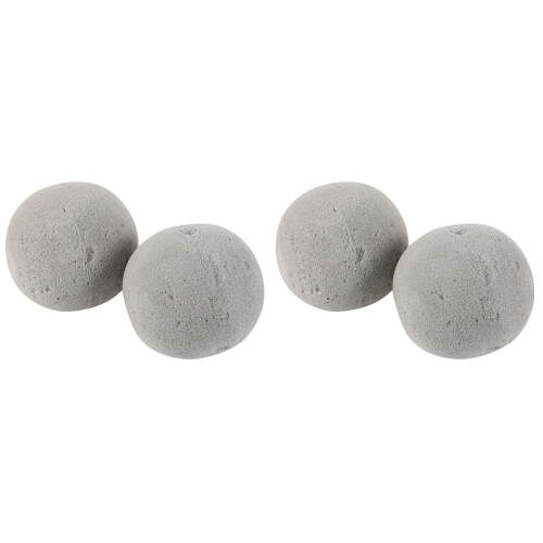 4Pcs Practical Grey Floral Base Foam with Strong Water Absorption 1