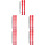 10Conjuntos Iniciante 8 Furos Material PVC Com Bag E 6