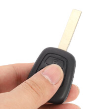 Peugeot Autoschlüsseletui passend für 107, 207, 307, 407 D05 mit 2 Tasten Ersatz