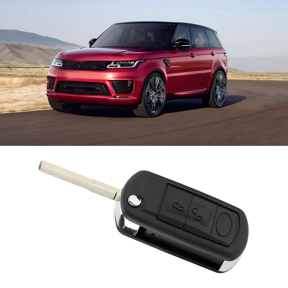 Car Remote Key Case For Land Rover Discovery Flip Folding Fob Cover 3 Buttons 8751359886655