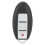 3-Button Black Car Key Remote for Murano 2003-2007 315MHz 2