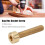 50Pcs M4x20 Copper Cap Hex Socket Screws Fastener Hardware Industrial 3