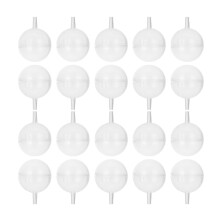 100Stk Candy Wrapper Transparente Schokoladen Dekorbecher