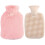 4Stk Große Pink Komfortable Reusable Hot Water Pouch 11