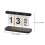 4Stk Holz Kalender Flip Kalender Wiederverwendbar 11