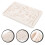 4Stk Flexible Silikonform Fondant Cookie Backform Zuhause 9