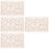 4Stk Flexible Silikonform Fondant Cookie Backform Zuhause 7