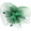 Fascinator Hoed Met Mesh Sluier En Feest 3