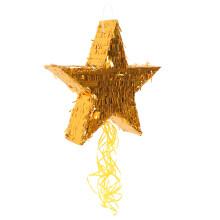 2St Gouden Decoratieve Pinata Papier Hangend Voor Verjaardag
