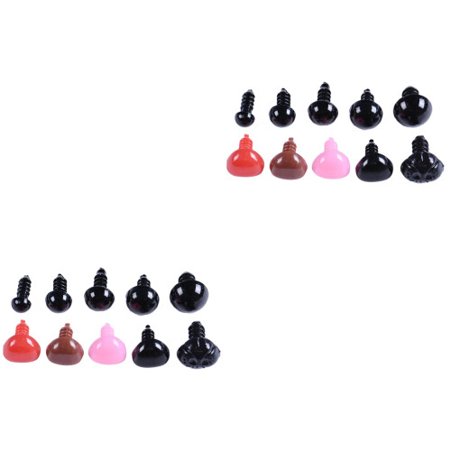 560St Duurzame Plastic DIY Dierenogen Mix Creatieve Knutselaccessoires 2