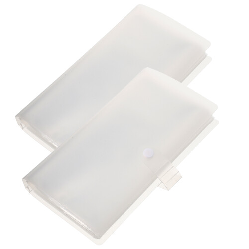 6Pcs Durable Plastic Tickets Collector Album Multi-Use Storage Holder