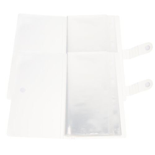 6Pcs Durable Plastic Tickets Collector Album Multi-Use Storage Holder 1