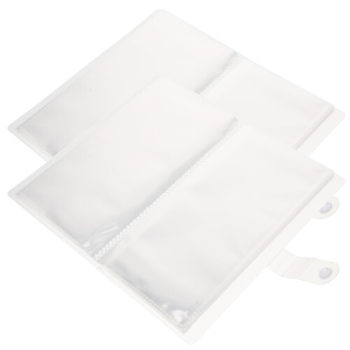 6Pcs Durable Plastic Tickets Collector Album Multi-Use Storage Holder 2