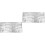 2Stk Silber Camping Matte Outdoor Picknickdecke 6