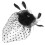 Eleganter Schwarzer Fascinator Kopfschmuck Mit Perlen 7
