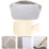 4Sets Praktische Handwärmer Hellgrau Reusable Mit Gürtel 9