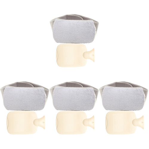 4Sets Praktische Handwärmer Hellgrau Reusable Mit Gürtel 1