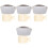 4Sets Praktische Handwärmer Hellgrau Reusable Mit Gürtel 3