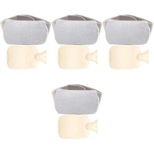 4Sets Praktische Handwärmer Hellgrau Reusable Mit Gürtel 2