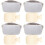 4Sets Praktische Handwärmer Hellgrau Reusable Mit Gürtel 5