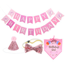2Sets Haustier Set Mit Hut Und Hundebandana