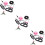 3Sets Roze Adjustabele Set Baardagaam En Reptiel Decor 9