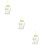 3Sets -Wasserbecher Mit Dicht Und Tragbar Transparent 11