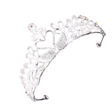 5Stk Tiara Silber, Braut Krone Für Party Schmuck