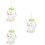 3Sets -Wasserbecher Mit Dicht Und Tragbar Transparent 9