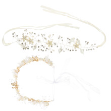 8Stk Brautkrone Legierung Tiara Kopfschmuck Für Hochzeit