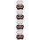 8Paare Damen Winter Finger Bunt 8