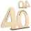 5Stk Holz Nummer Khaki Mitgebrauch Robust Elegant 3